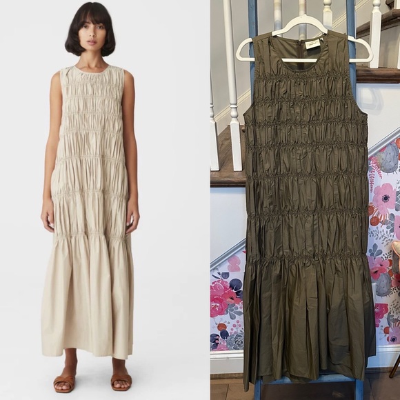Gestuz Dresses & Skirts - Gestuz Lena Smocked Midi Dress